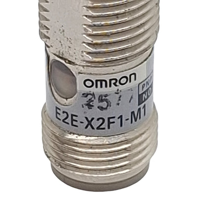 New Omron E2E-X2F1-M1 Inductive Proximity Sensor, PNP-NO, 2mm, 12-24VDC, 4-Pin M12