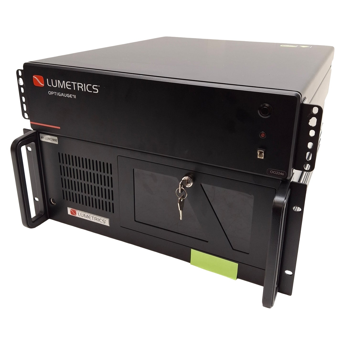 Used Lumetrics OptiGauge II Multilayer Thickness Measurement System 12µm-16mm ± 0.1µm