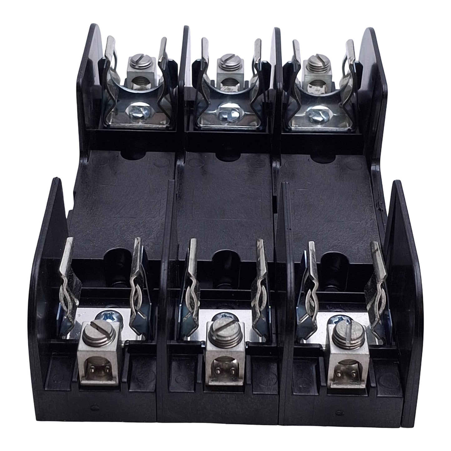 Used Ferraz Shawmut Mersen 60608R Fuse Holder Block, 3-Pole, Class RK1/5 Fuse, 60A