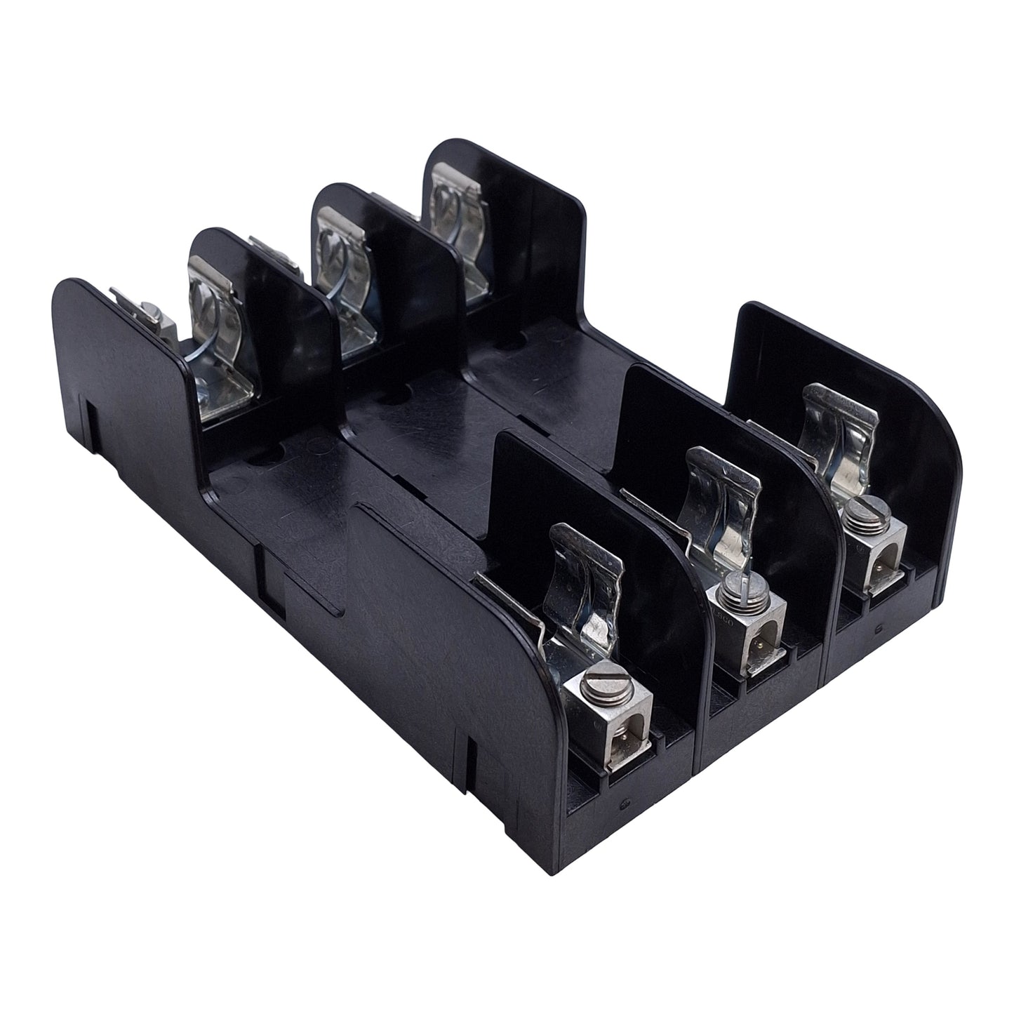 Used Ferraz Shawmut Mersen 60608R Fuse Holder Block, 3-Pole, Class RK1/5 Fuse, 60A