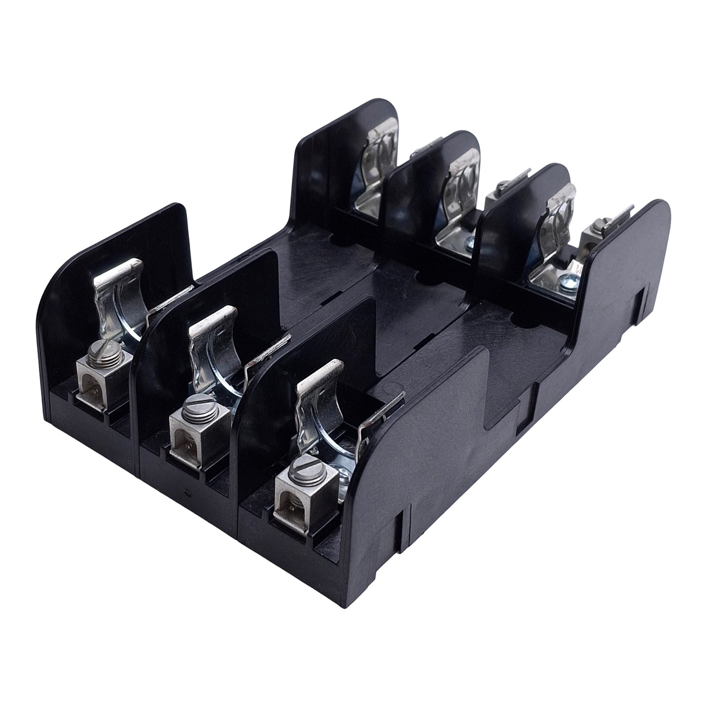 Used Ferraz Shawmut Mersen 60608R Fuse Holder Block, 3-Pole, Class RK1/5 Fuse, 60A