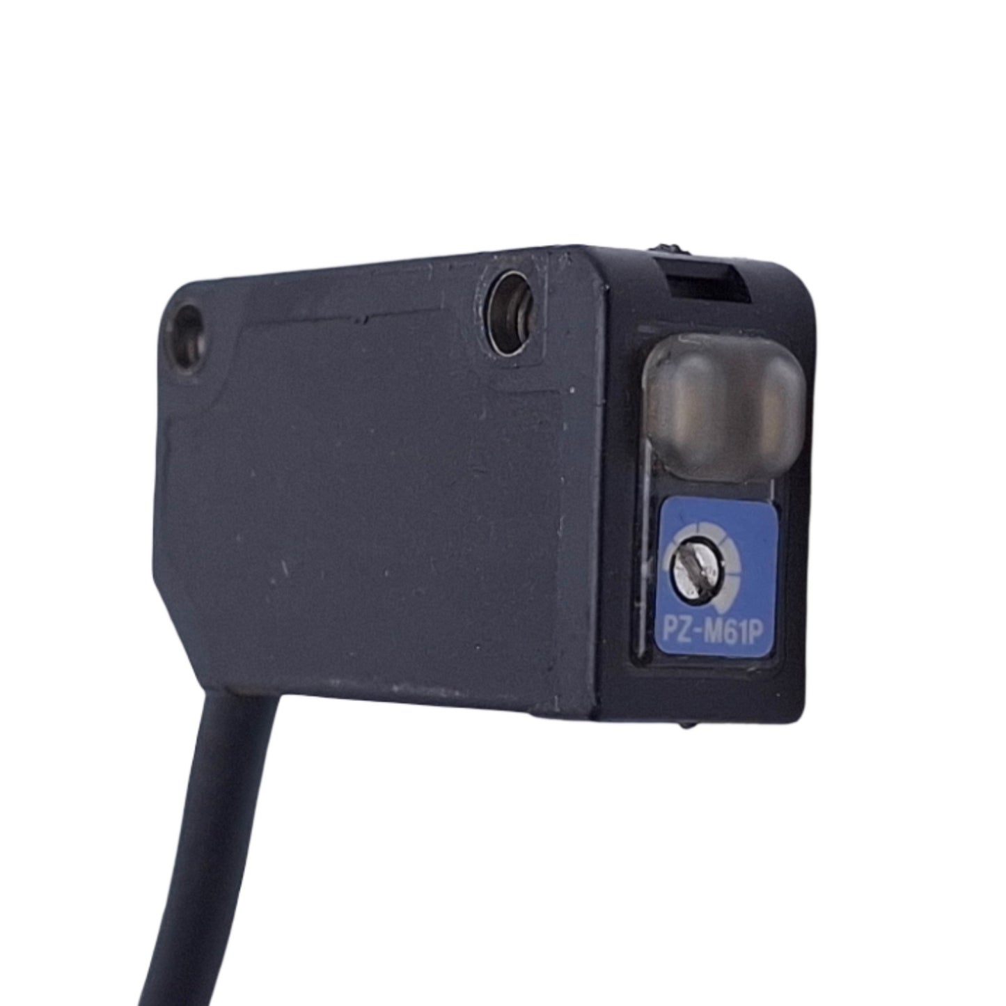 Used Keyence PZ-M61P Retroreflective Sensor, PNP Output, Visible Red, 0.1-1.5m