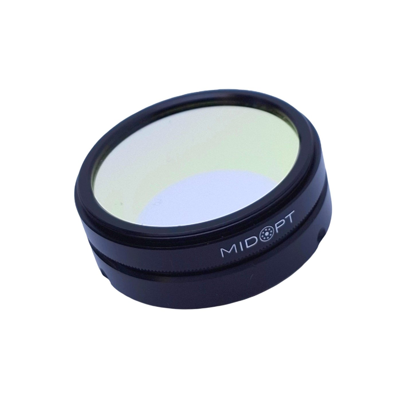 Used Midwest Optical BP470-S27.7 Blue Light Bandpass Filter, 425-495nm, 27.7mm