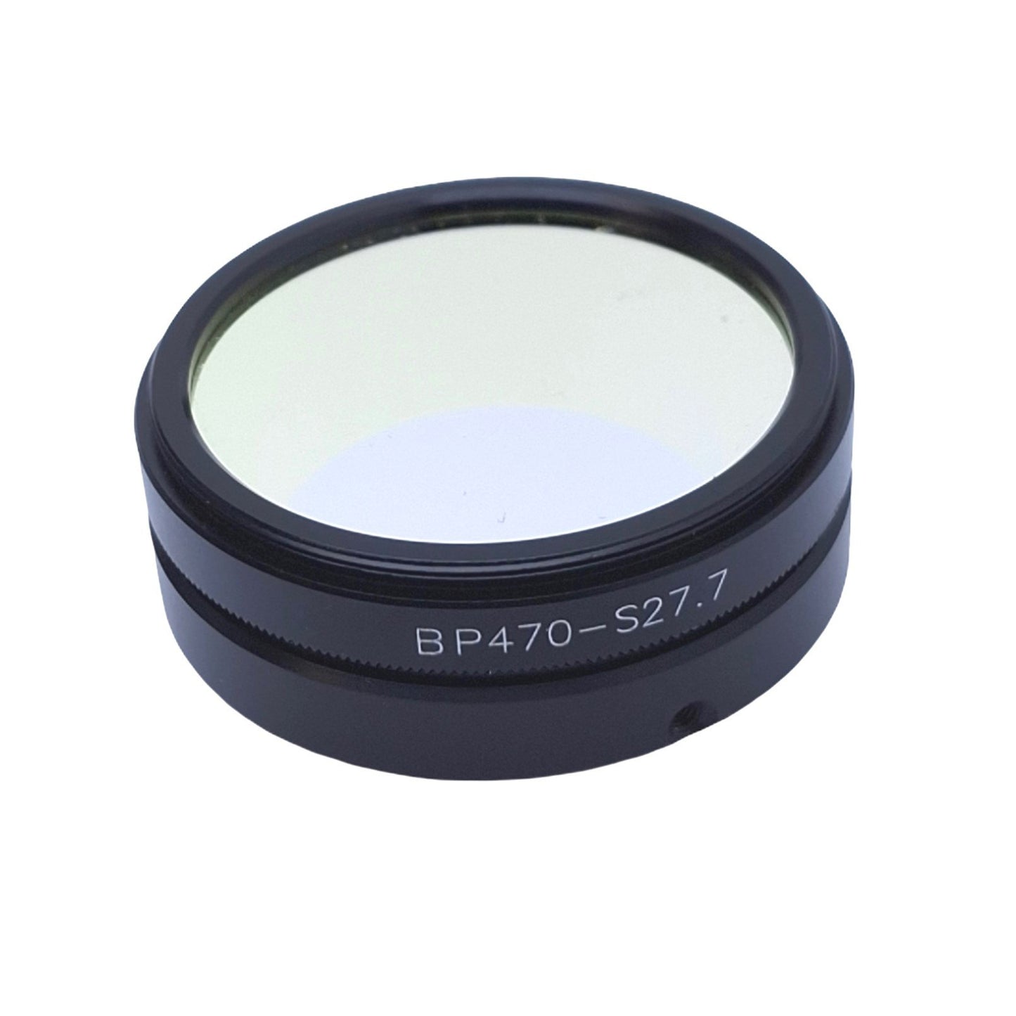 Used Midwest Optical BP470-S27.7 Blue Light Bandpass Filter, 425-495nm, 27.7mm