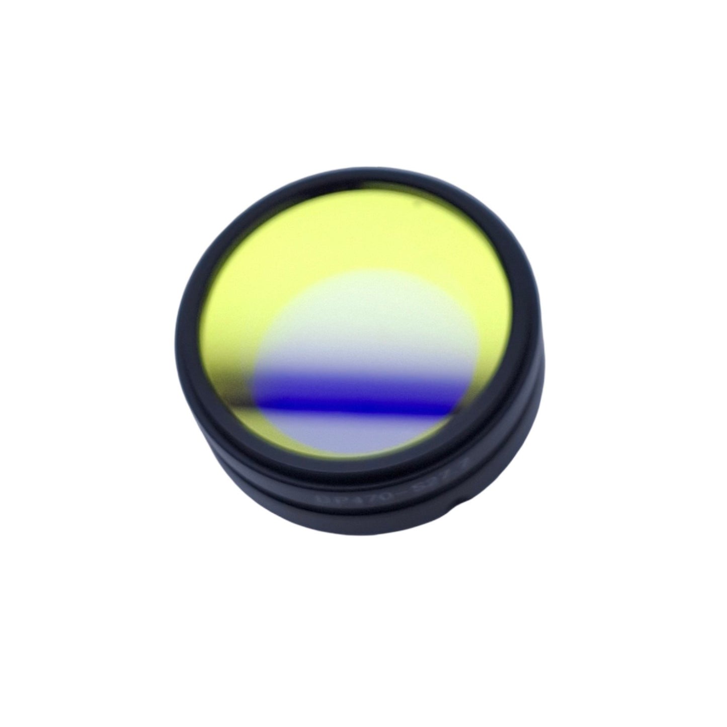 Used Midwest Optical BP470-S27.7 Blue Light Bandpass Filter, 425-495nm, 27.7mm