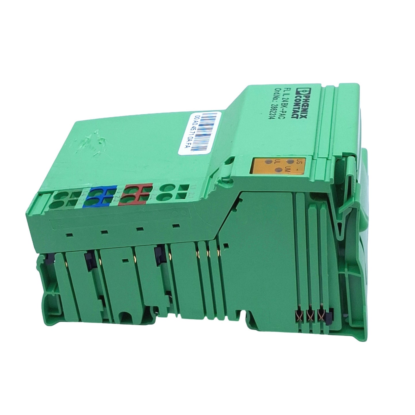 Used Phoenix Contact 2862314 FL IL 24 BK-PAC Ethernet Bus Coupler, 10/100Mbps, 24VDC