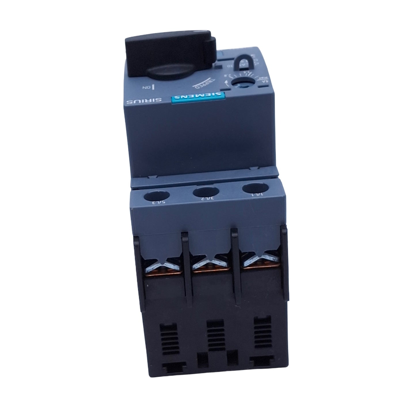 Used Siemens 3RV2021-1EA10 SIRIUS Motor Circuit Breaker, 3-Pole 2.8-4A, 690VAC Max
