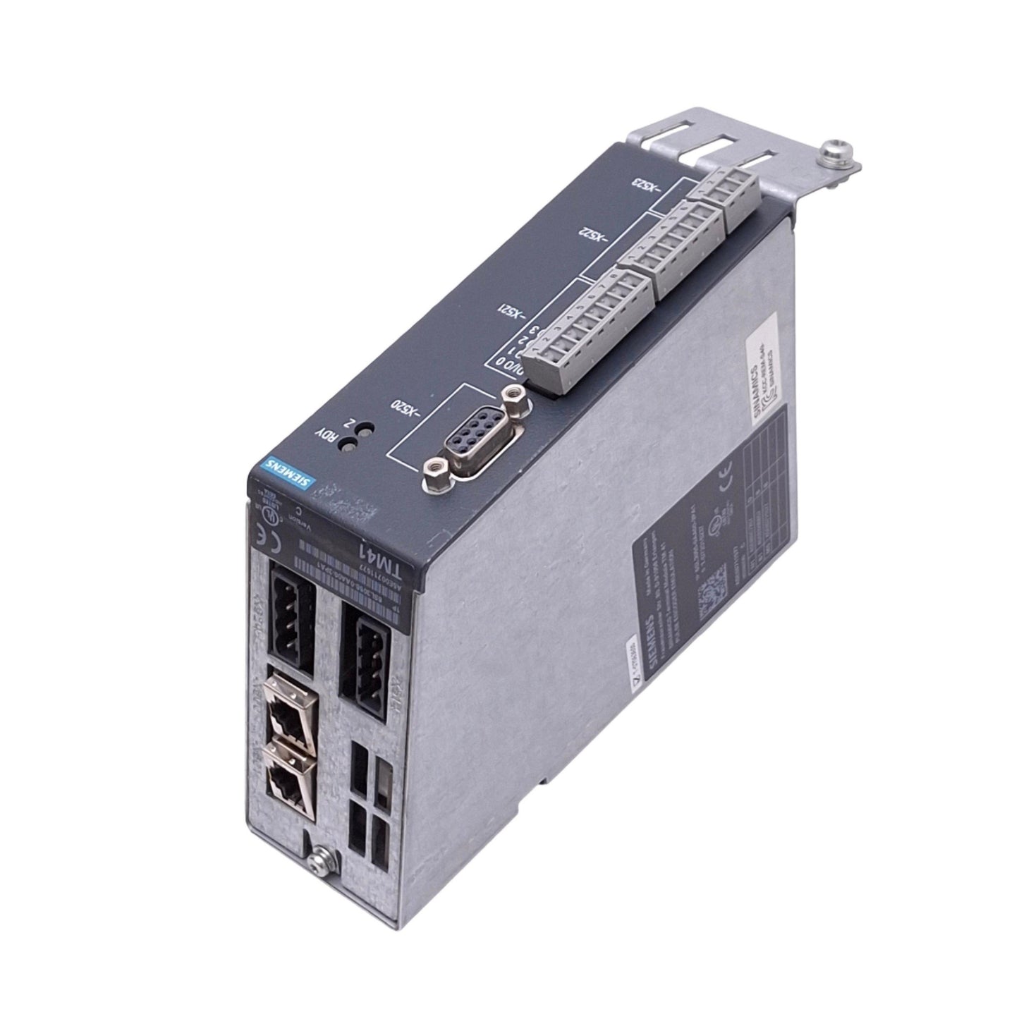 Used Siemens 6SL3055-0AA00-3PA1 SINAMICS TM41 Terminal Module for S120 Drive, 24VDC