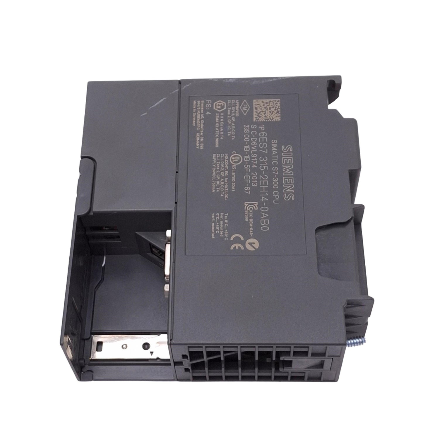 Used Siemens 6ES7315-2EH14-0AB0 SIMATIC S7-300 CPU, 384KB, PROFINET RS485, 24VDC