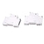Used Lot of 2 Siemens 5SY4106-7 Circuit Breakers, 1-Pole 6A, 230/400VAC Max, DIN Rail