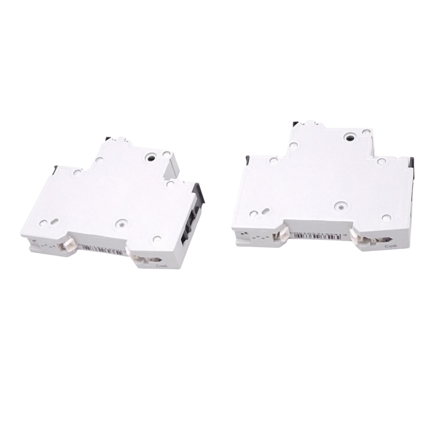 Used Lot of 2 Siemens 5SY4106-7 Circuit Breakers, 1-Pole 6A, 230/400VAC Max, DIN Rail