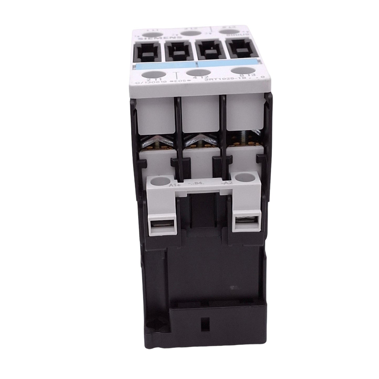 Used Siemens 3RT1025-1BB40 SIRIUS Contactor, 3-Pole, 17A AC-3 Max, 24VDC Coil