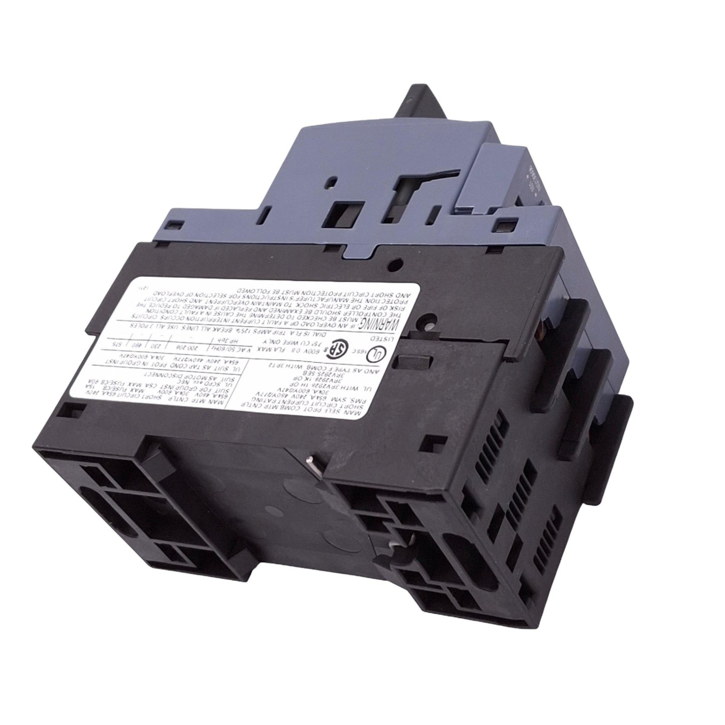 Used Siemens 3RV2021-0HA10 SIRIUS Motor Circuit Breaker, 3-Pole 0.55-0.8A, 690VAC Max