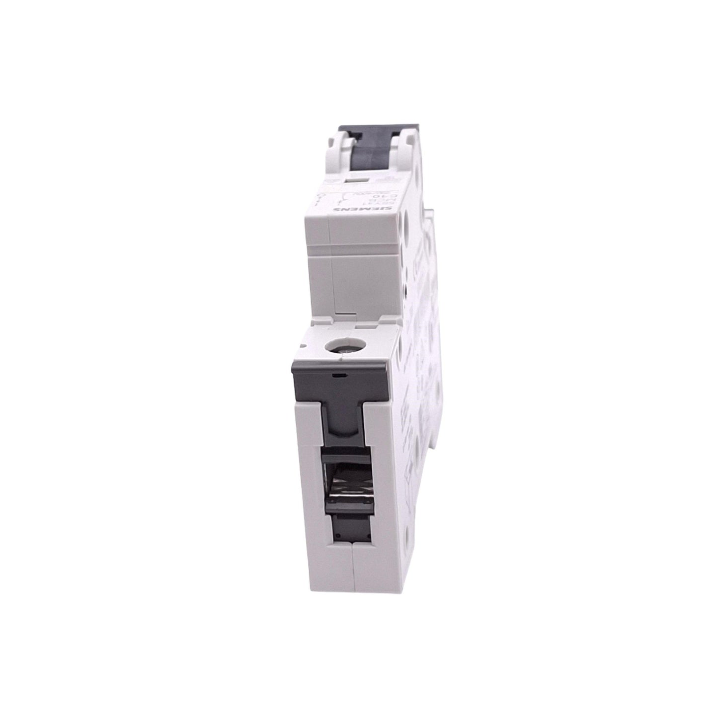 Used Siemens 5SY4110-7 Circuit Breaker, 1-Pole 10A, 230/400VAC Max, DIN Rail