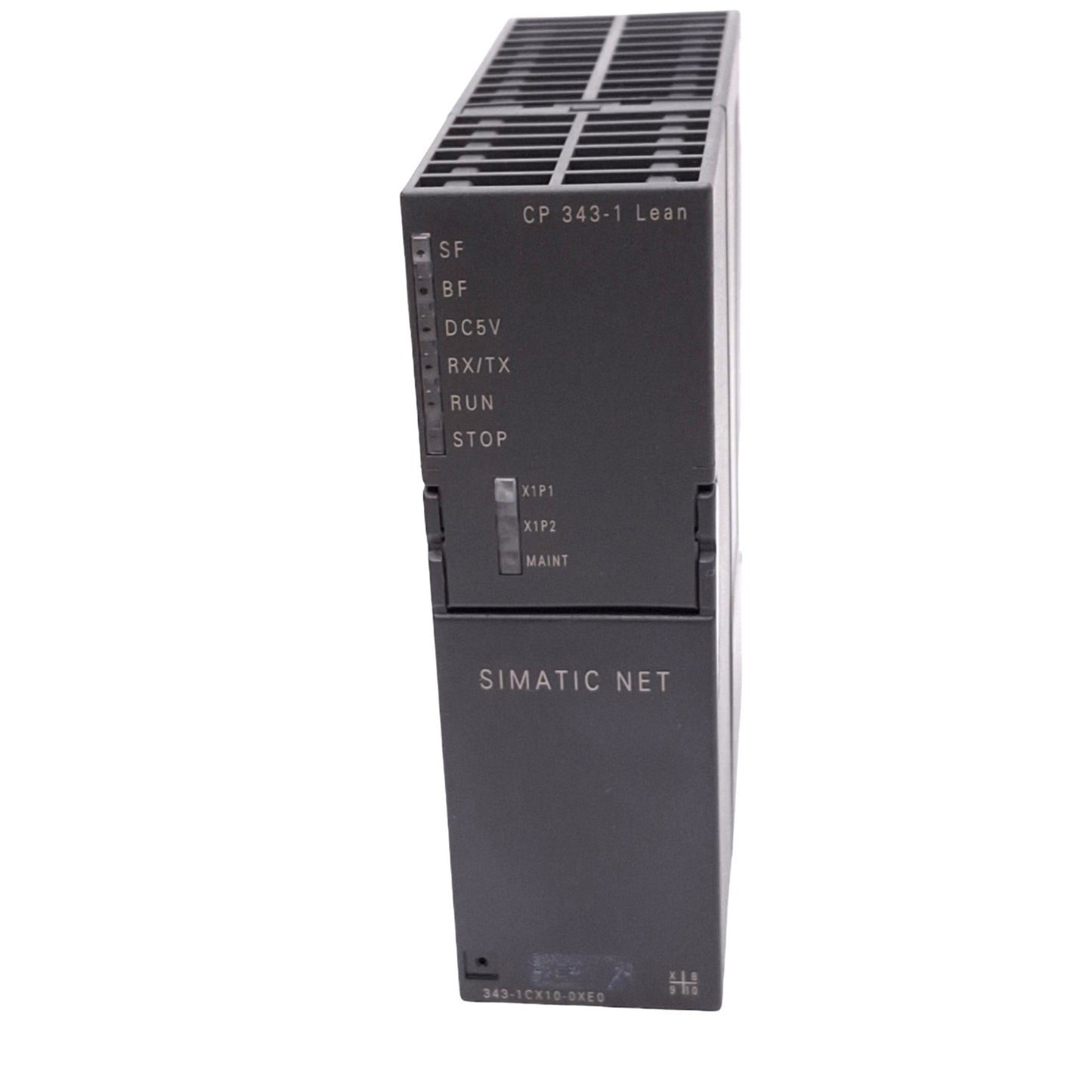 Used Siemens 3431CX10-0XE0 SIMATIC S7-300 CP 343-1 Lean Communication Module, 24VDC