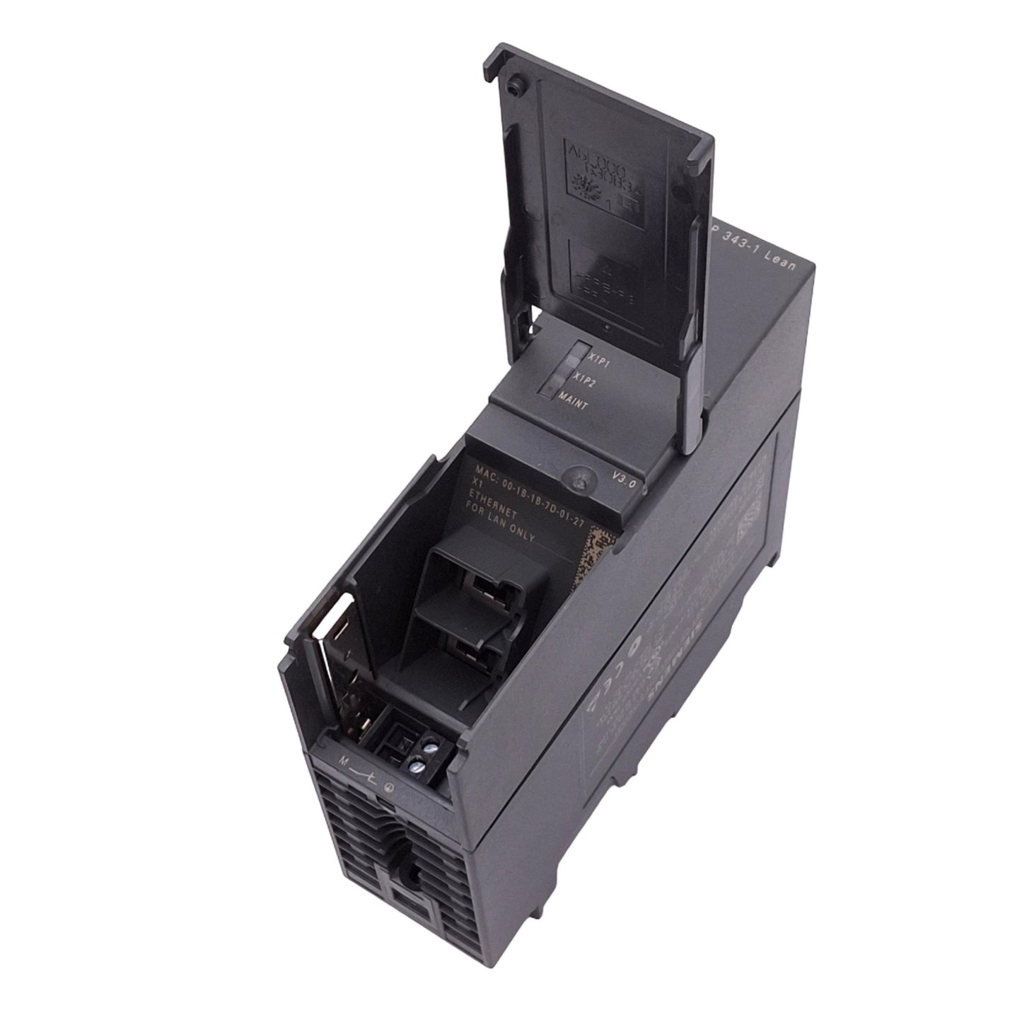 Used Siemens 3431CX10-0XE0 SIMATIC S7-300 CP 343-1 Lean Communication Module, 24VDC