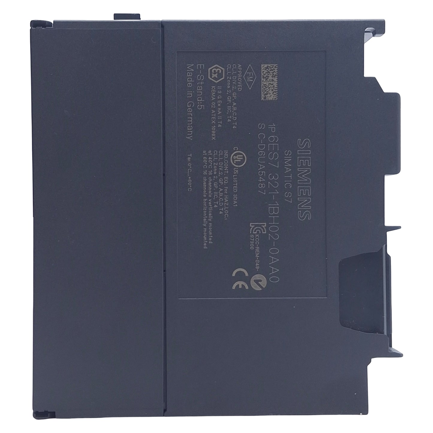 Used Siemens 6ES7321-1BH02-0AA0 Digital Input Module 16-Points, 7mA Signal, 24VDC
