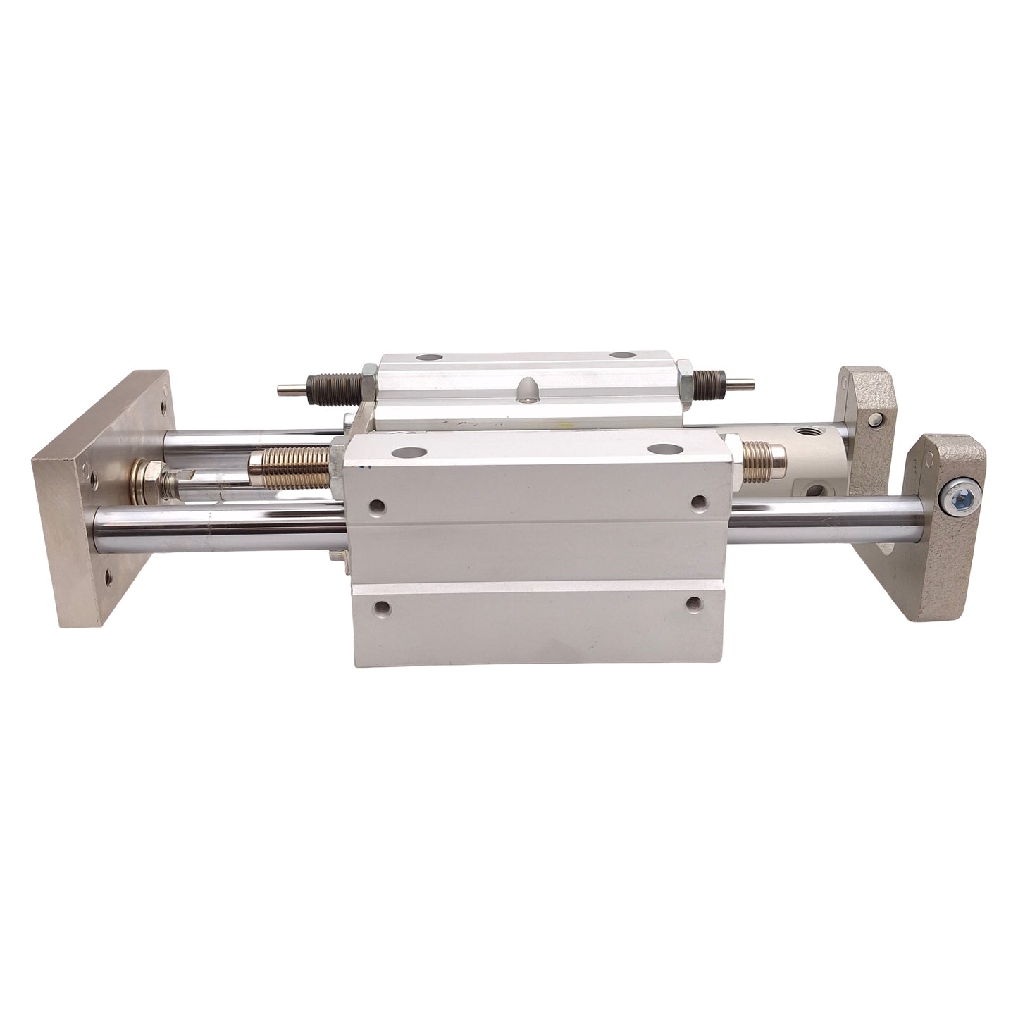 Used SMC MGGLB32TN-100 Guided Cylinder, ø32mm Bore, 100mm Stroke, 145psi, 1/8in NPT