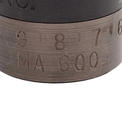 Used ACE Controls MA600 Miniature Shock Absorber, 1in Stroke, 600in-lbs, M25x1.5