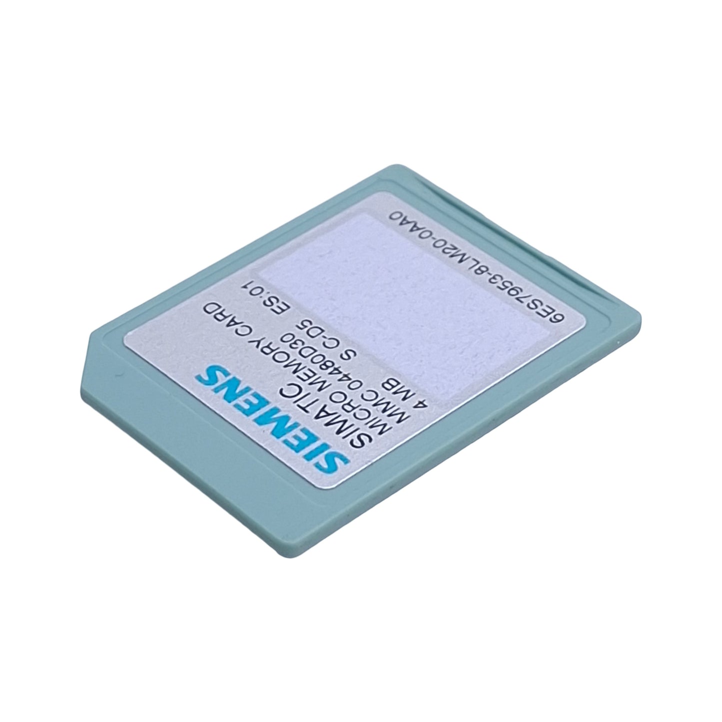 Used Siemens 6ES7953-8LM20-0AA0 Simatic S7 Micro Memory Card, S7-300/C7/ET200, 4MByte