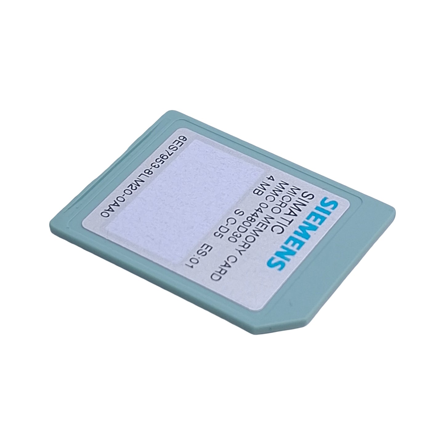 Used Siemens 6ES7953-8LM20-0AA0 Simatic S7 Micro Memory Card, S7-300/C7/ET200, 4MByte
