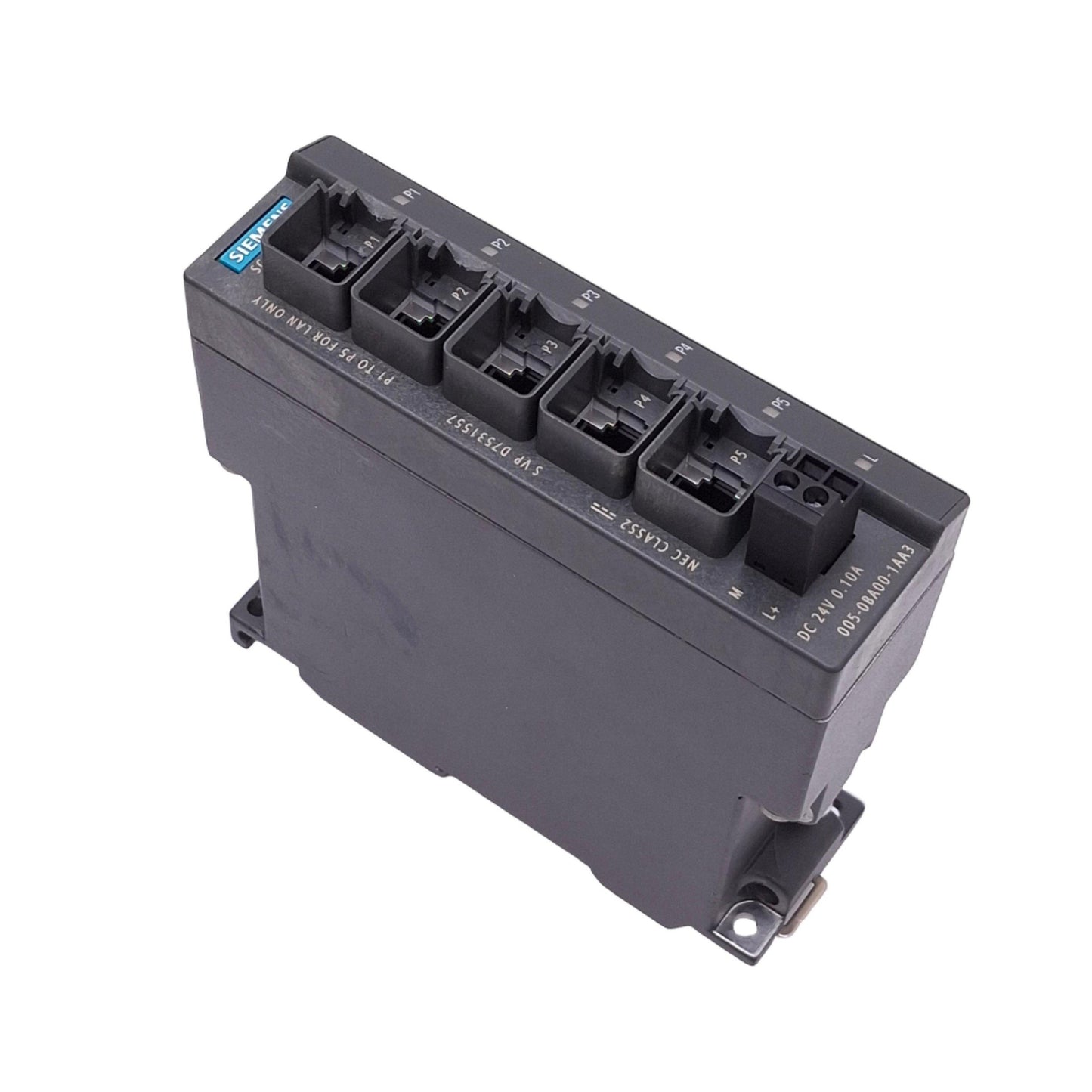 Used Siemens 005-0BA00-1AA3 SCALANCE X005 SIMATIC Ethernet Switch, 5-Port, 24VDC
