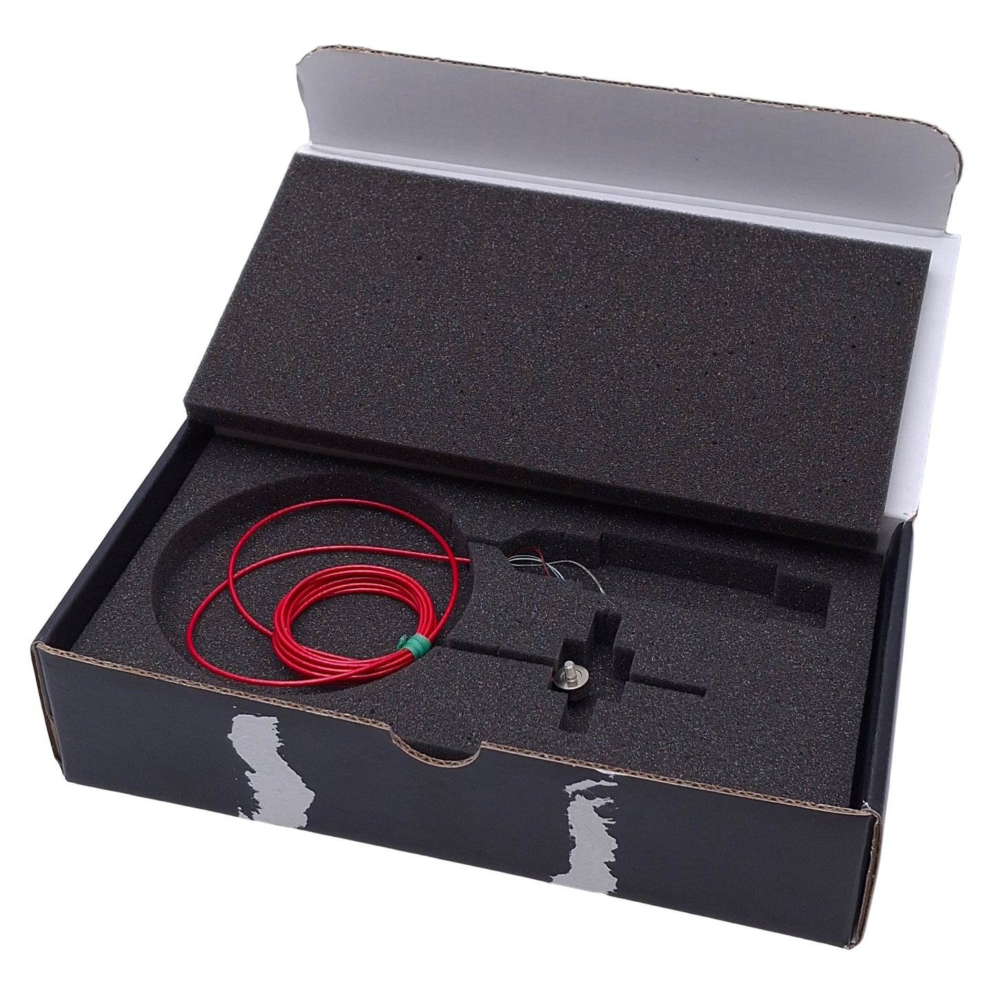 New Futek LCM100 Miniature In Line Load Cell 1000g Capacity 10VAC/DC, 1mV/V, 2x M3