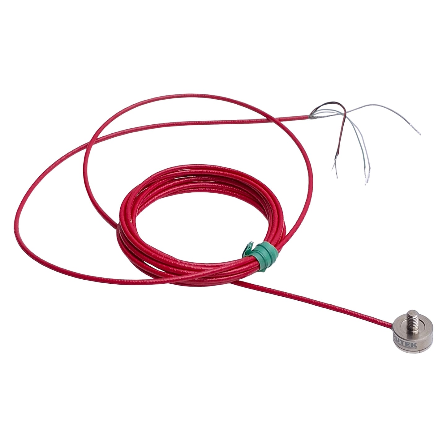 New Futek LCM100 Miniature In Line Load Cell 1000g Capacity 10VAC/DC, 1mV/V, 2x M3