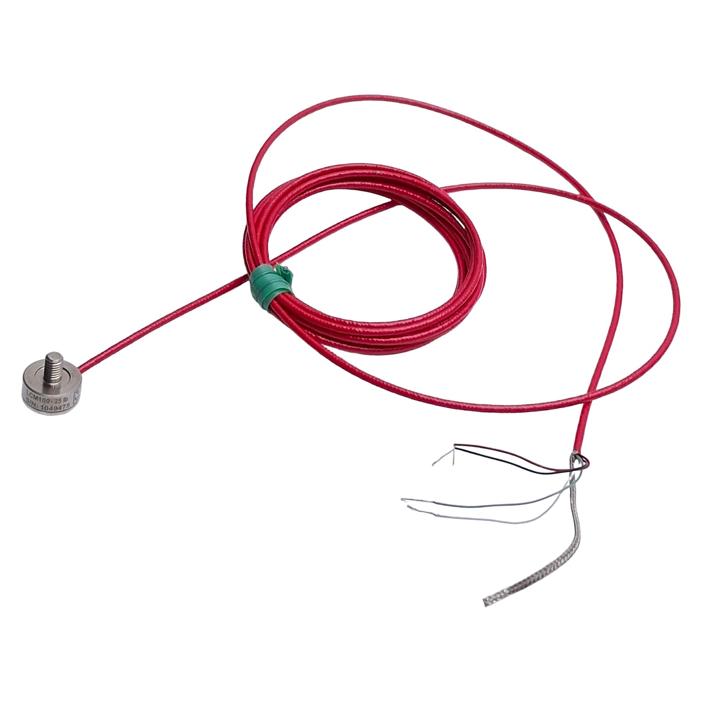 New Futek LCM100 Miniature In Line Load Cell 1000g Capacity 10VAC/DC, 1mV/V, 2x M3