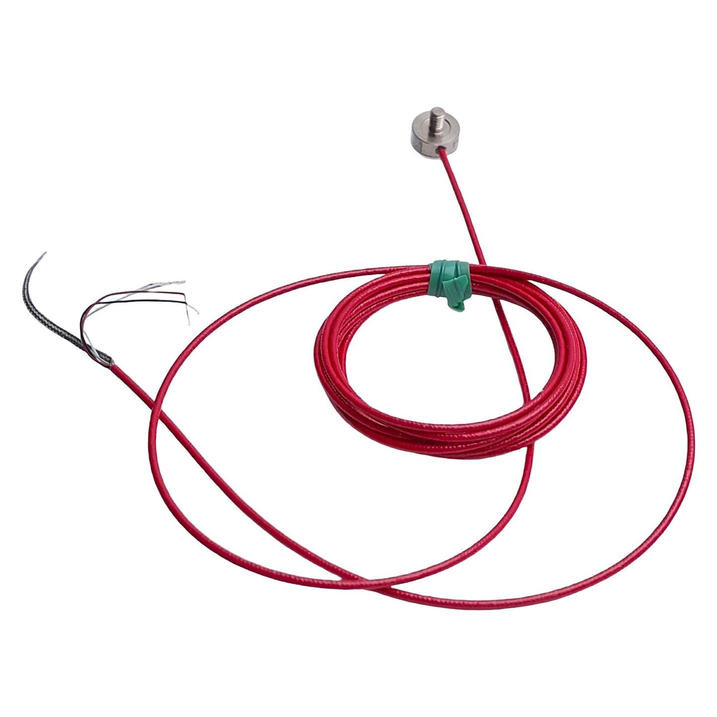New Futek LCM100 Miniature In Line Load Cell 1000g Capacity 10VAC/DC, 1mV/V, 2x M3