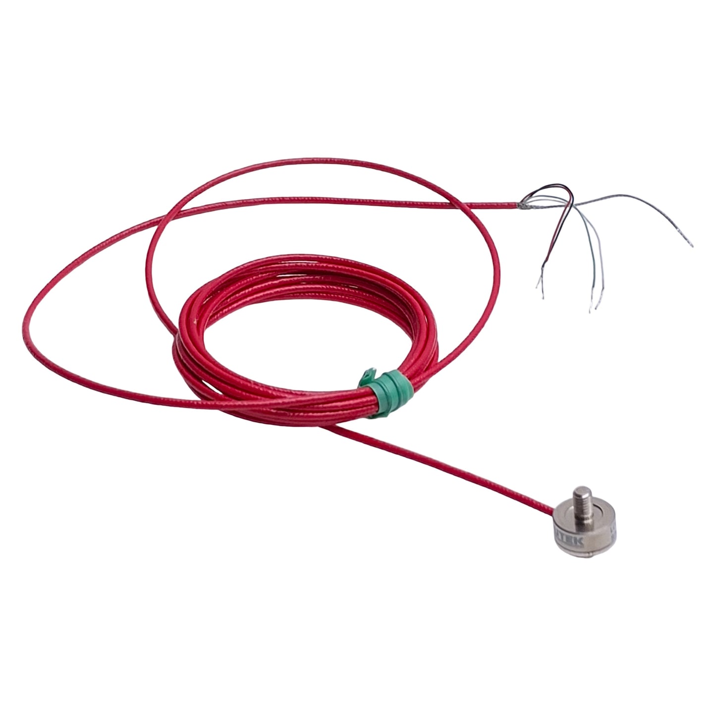 New Futek LCM100 Miniature In Line Load Cell 1000g Capacity 10VAC/DC, 1mV/V, 2x M3