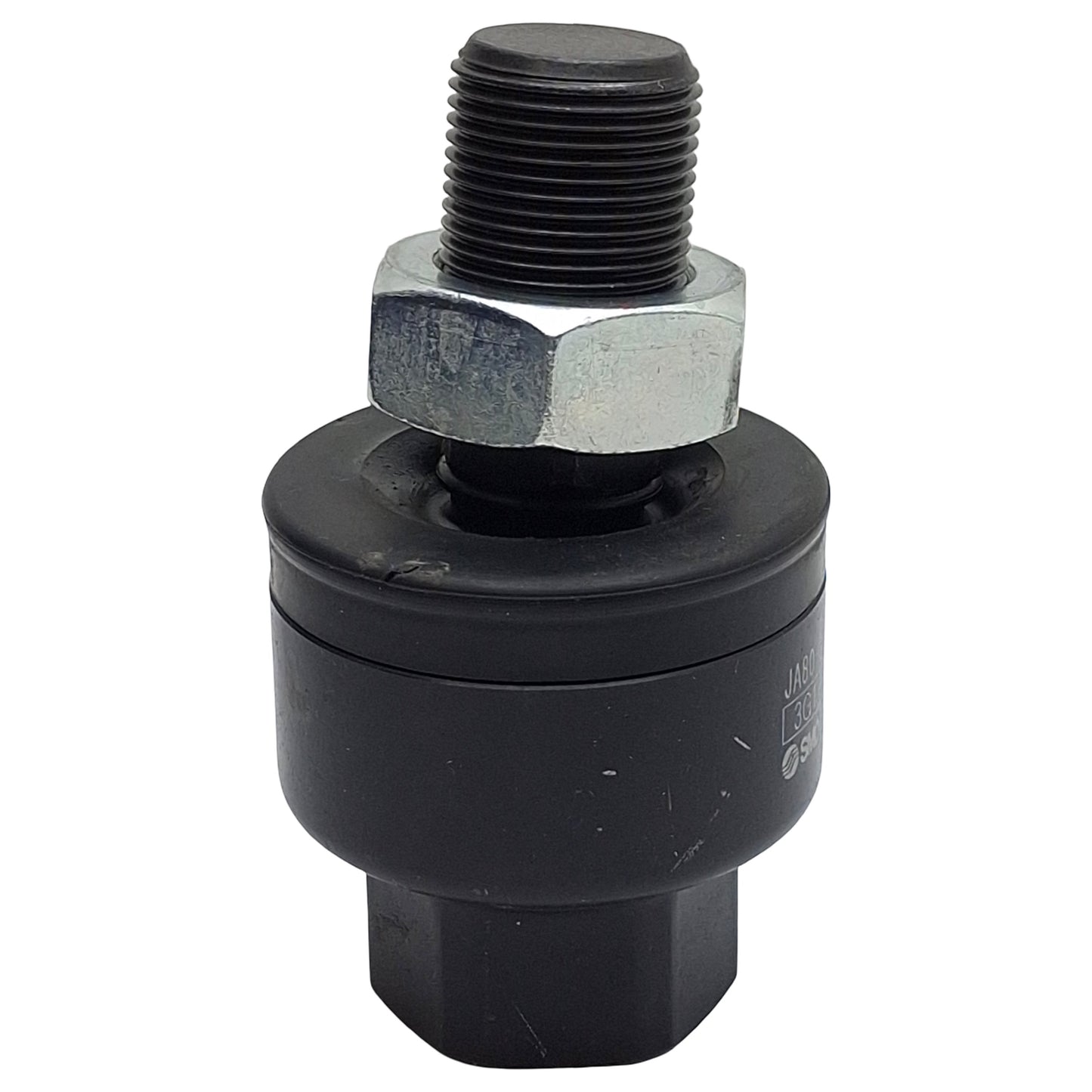 Used SMC JA80-22-150 Floating Joint Alignment Coupler, M22 x 1.5, ø80mm Bore, 1.0MPa