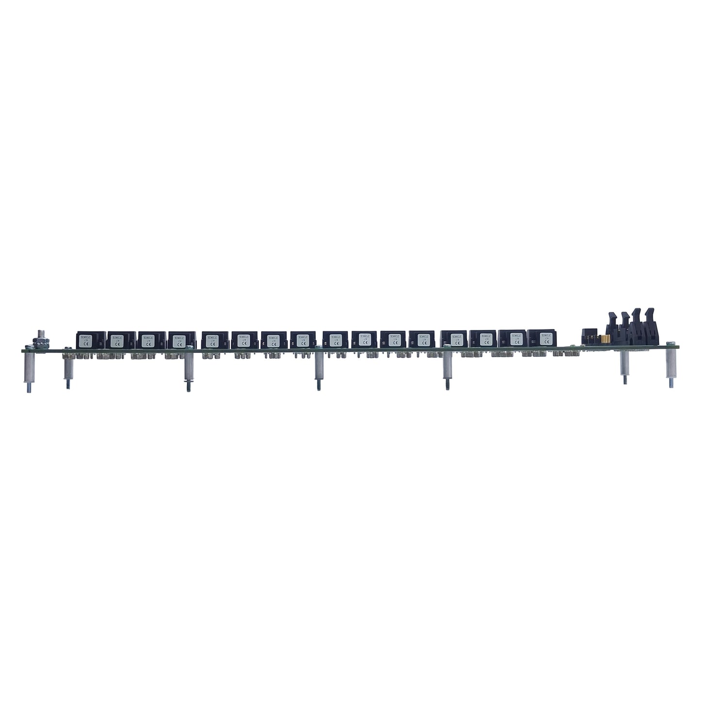 Used Dataforth SCMPB01 Analog I/O Backpanel 16-Position, 5VDC, 4000mA, 26-Pin Male