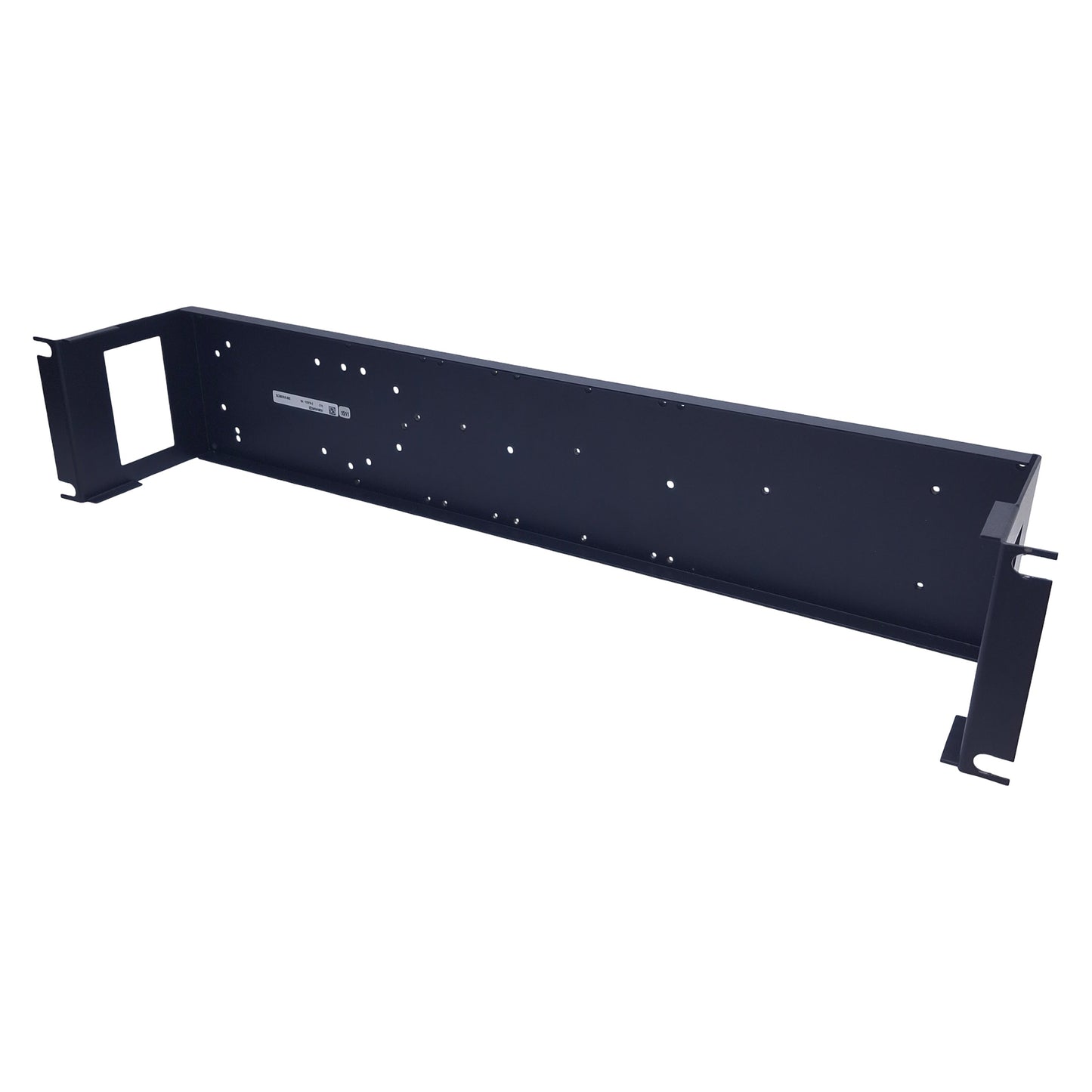 Used Dataforth SCMXRK-002 Metal Mounting Rack For Analog Backpanels, 19in Length