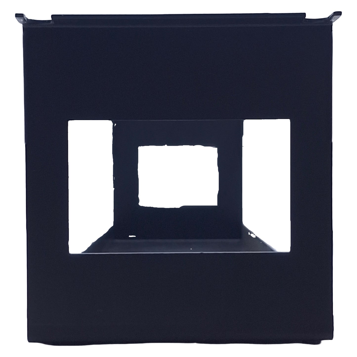 Used Dataforth SCMXRK-002 Metal Mounting Rack For Analog Backpanels, 19in Length