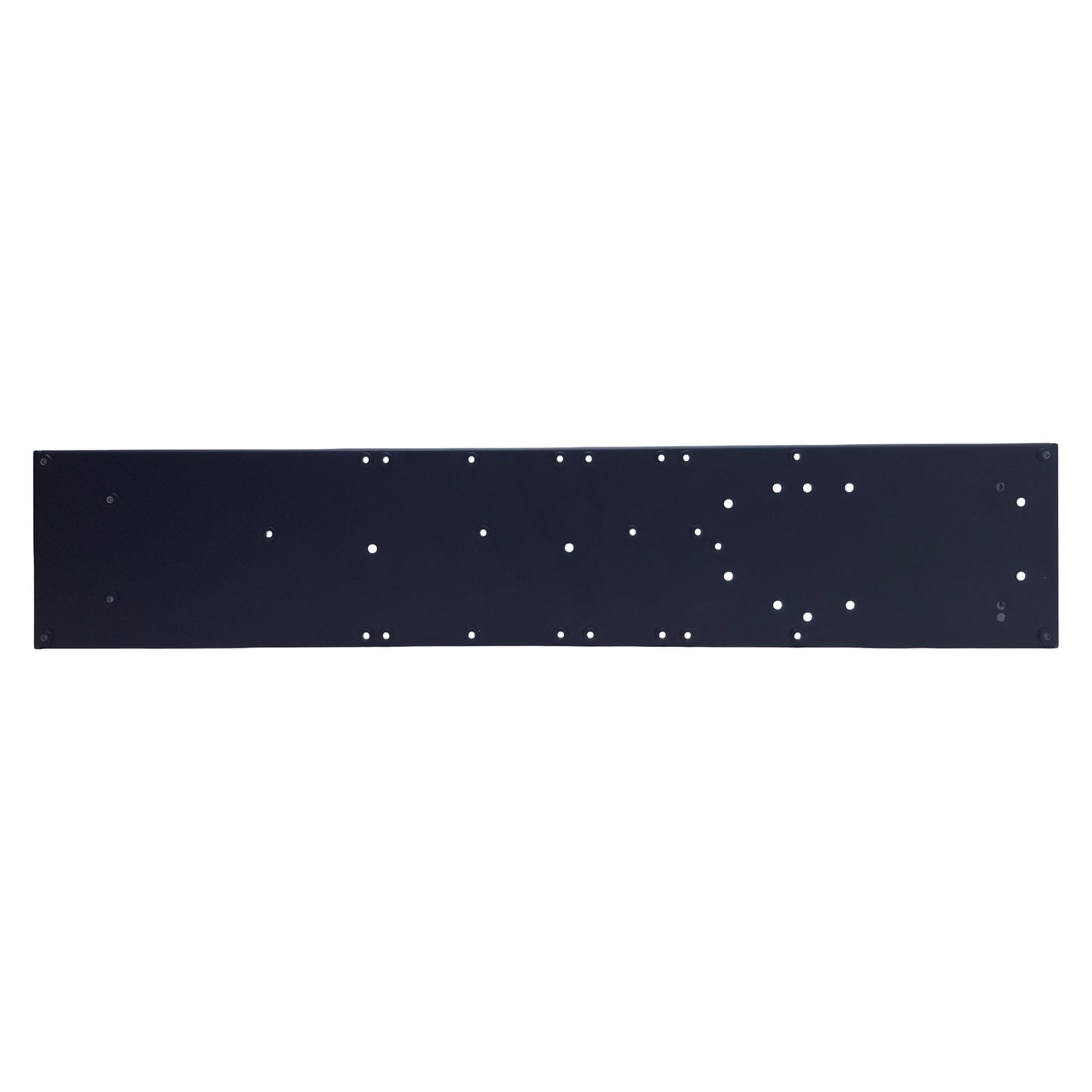 Used Dataforth SCMXRK-002 Metal Mounting Rack For Analog Backpanels, 19in Length