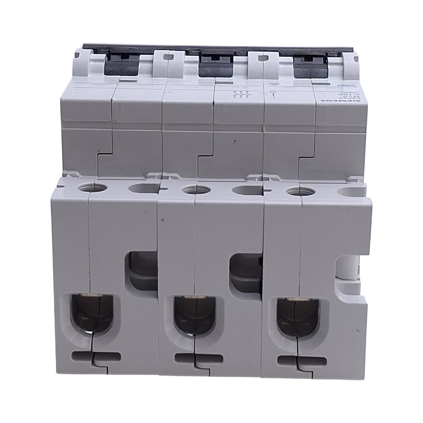 Used Siemens 5SP4391-7 Mini Circuit Breaker, 3-Pole, 100A, 400VAC, DIN Rail Mount