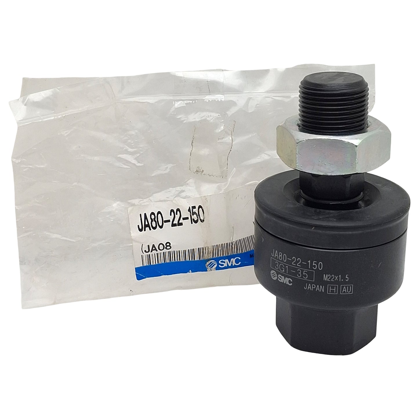 New SMC JA80-22-150 Floating Joint Alignment Coupler, M22 x 1.5, ø80mm Bore, 1MPa
