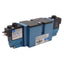 Used Mac 82A-FB-000-TM-DAJ-2KD Dual Solenoid Valve, 4/3-Way, 25-150psi, 24VDC Coils