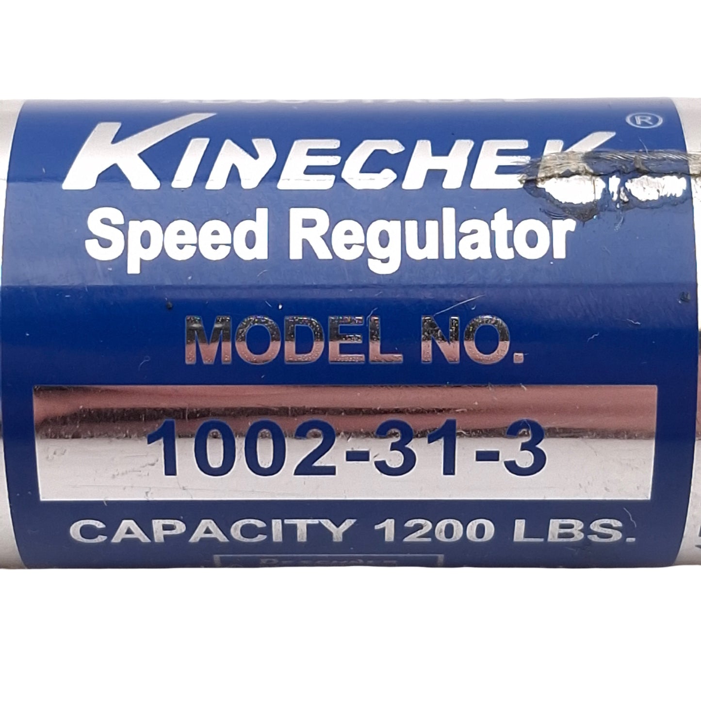 Used Deschner 1002-31-3 Kinechek Hydraulic Speed Regulator, 3in Stroke, 1200lbs