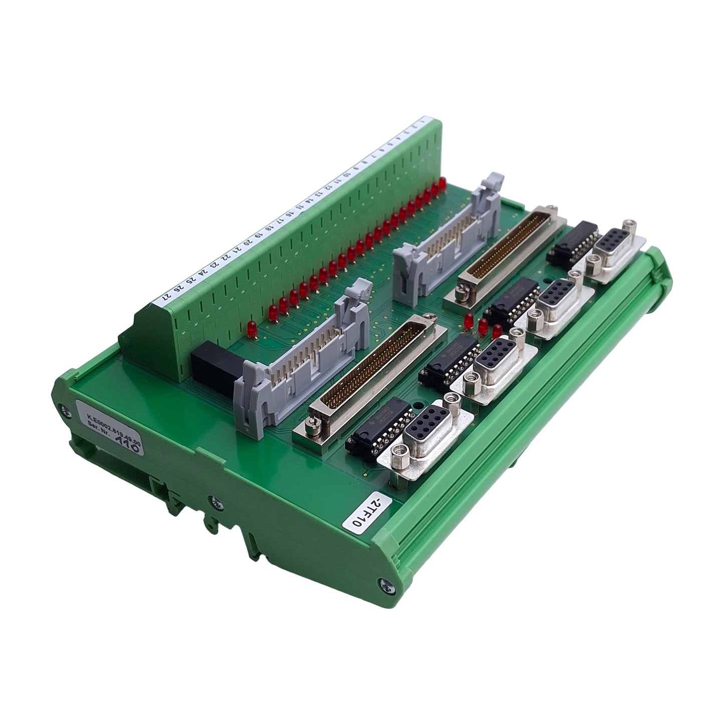 Used ThyssenKrupp K.E0002.619.49.00 PLC Processor / Peripheral Terminal Board Assy