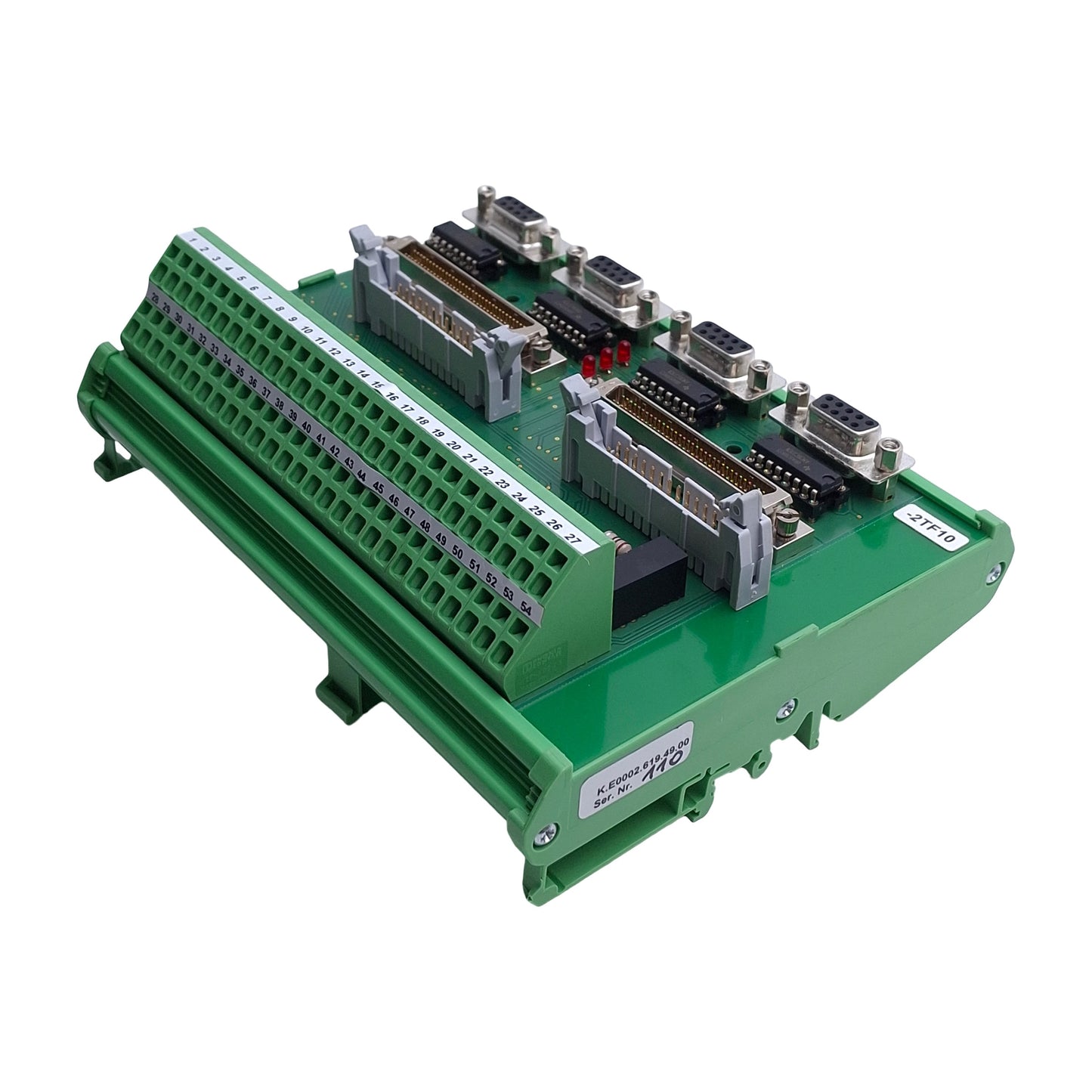 Used ThyssenKrupp K.E0002.619.49.00 PLC Processor / Peripheral Terminal Board Assy