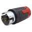 Used Cooper CS8165 Twist-Lock Male Plug, 3-Pole, 4-Wire Grounding, 3Ø 480VAC 50A