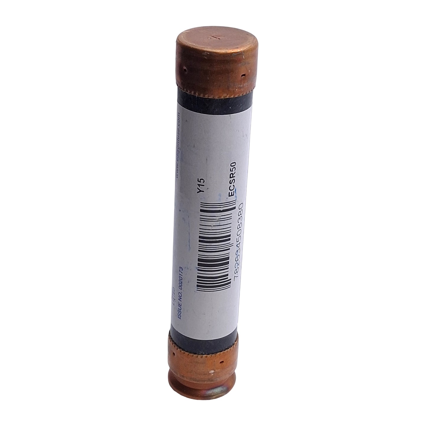 New – Open box Eaton Edison ECSR50 Time Delay Bullet Fuse, Class RK5, 50A, 600VAC
