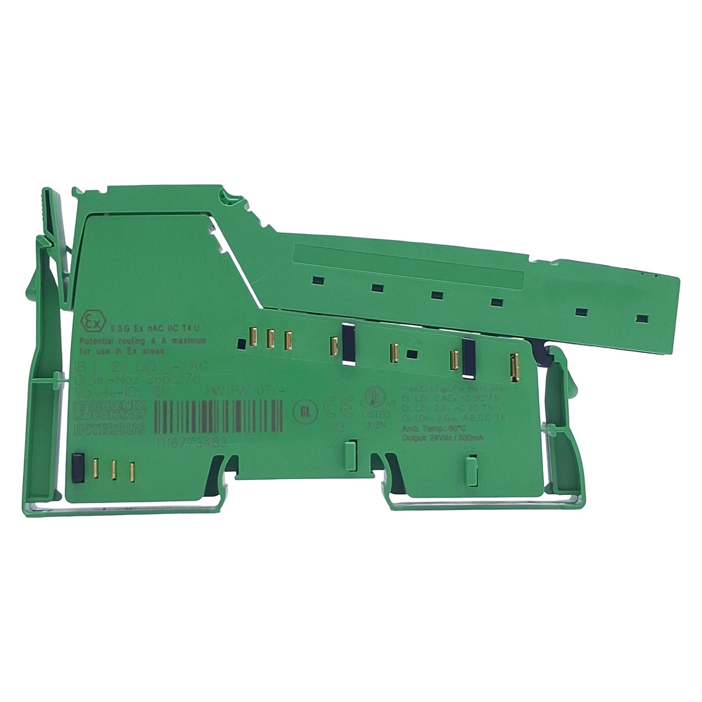 Used Phoenix Contact IB IL 24 DO 4-PAC Digital Output Terminal 4 Outputs, DIN Rail