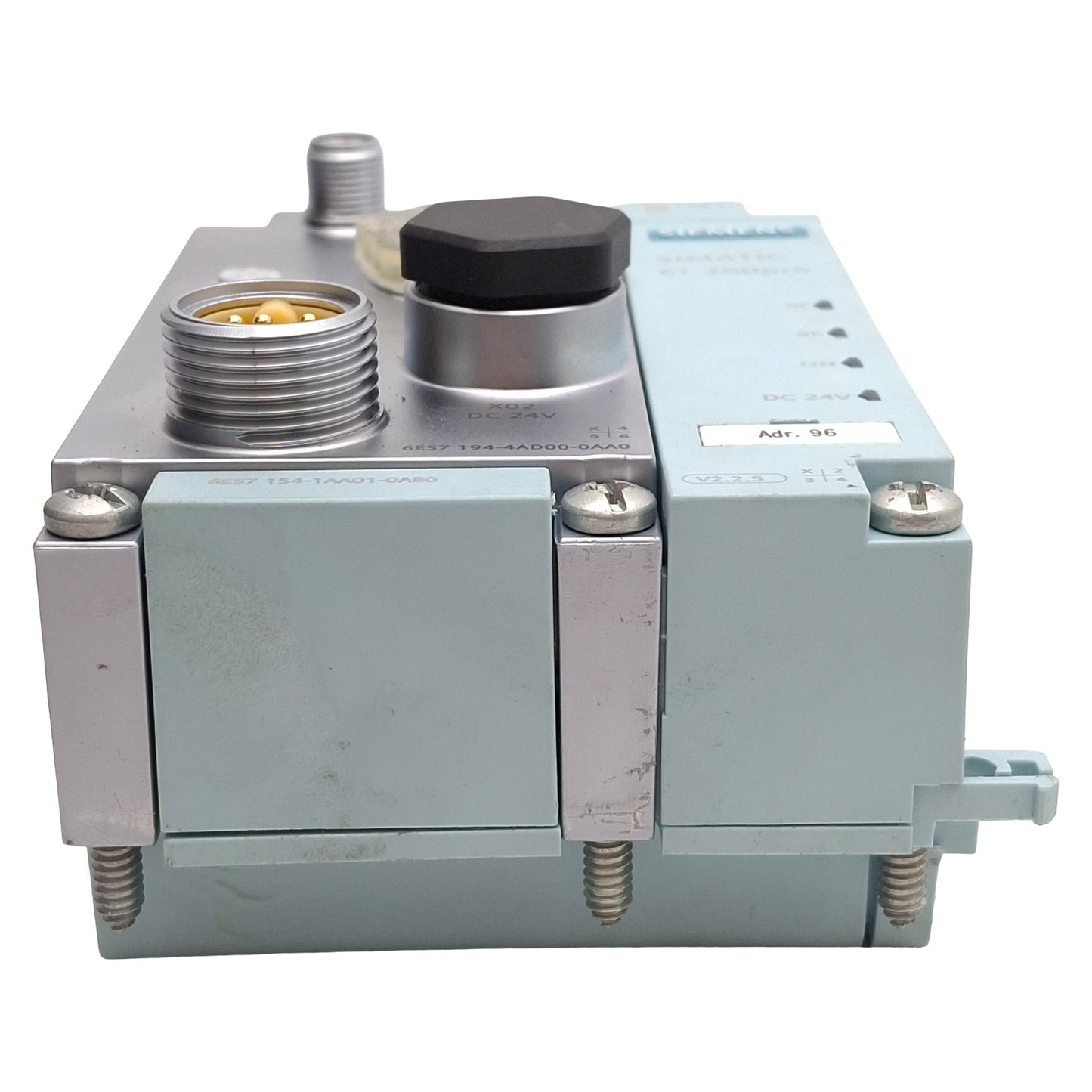 Used Siemens 6ES7 194-4AD00-0AA0 SIMATIC ET 200pro PROFIBUS Interface Module, 8A