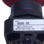 New – Open box Allen Bradley 800H-DR Jumbo Red Mushroom Momentary Pushbutton Switch 600V 10A