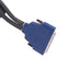 Used National Instruments 185095D-02 SH100-100-F Shielded 100-Pin DAQ Cable, 2m