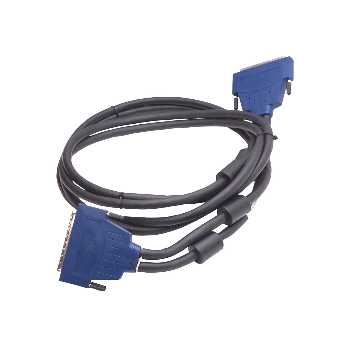 Used National Instruments 185095D-02 SH100-100-F Shielded 100-Pin DAQ Cable, 2m