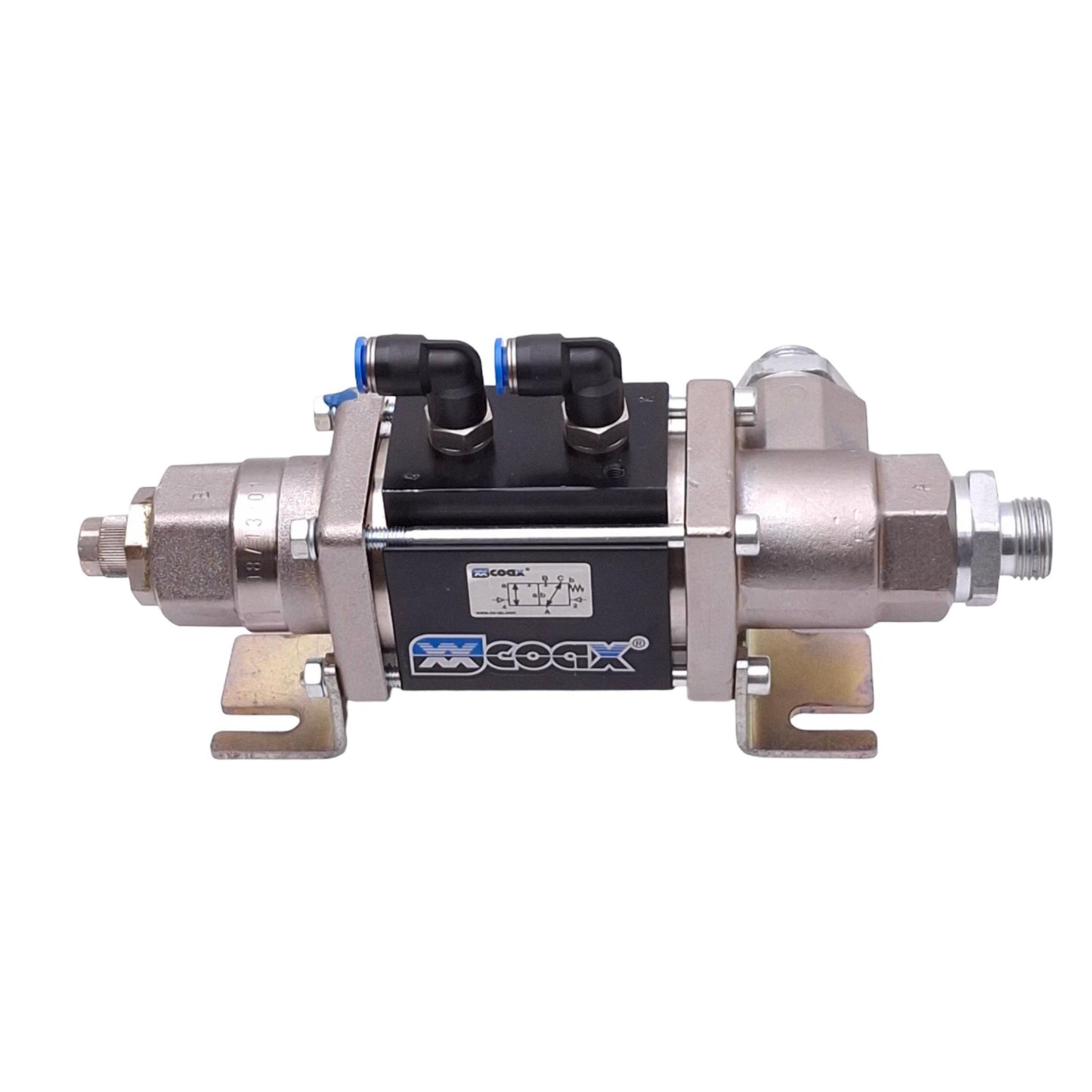 Used Muller Coax VMK 10 DR NC Coaxial Valve, 3/2-Way NC, 0-16bar Max, G 1/2